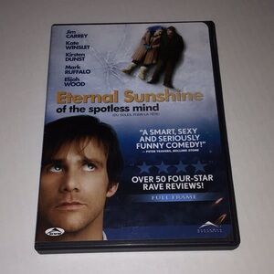 Eternal sunshine of the spotless mind DVD gently used, tested 5 for $25
